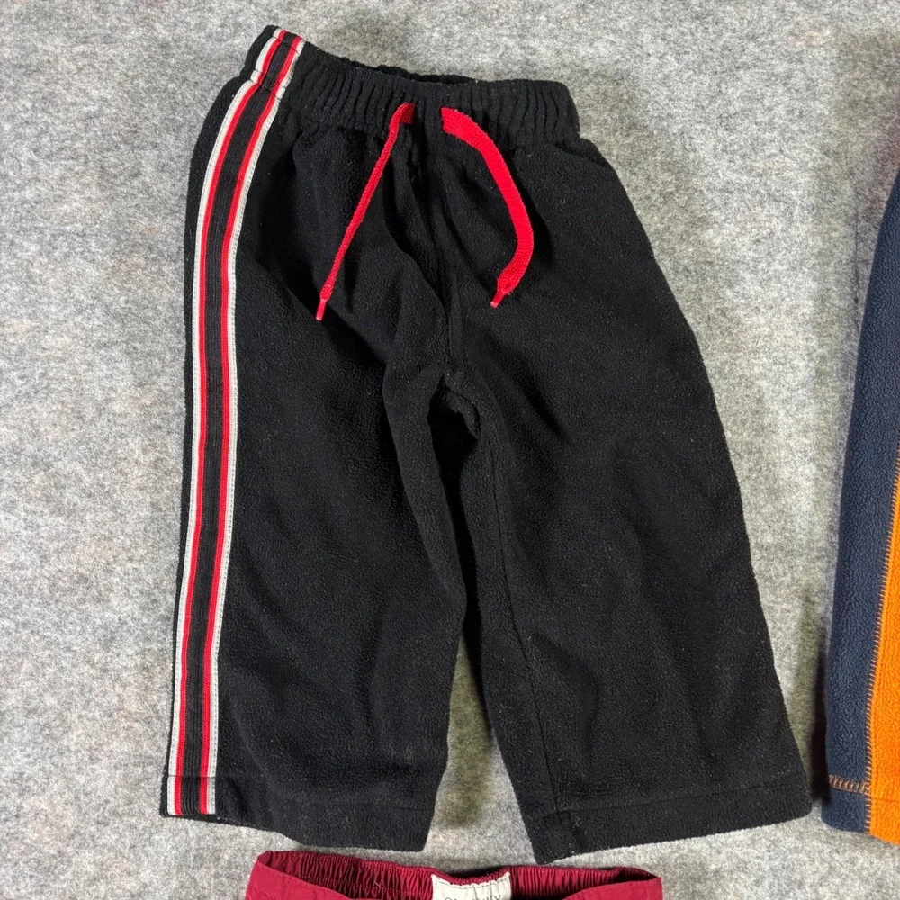 VTG Old Navy Kids Bundle 4 Pairs Pants Fleece Athletic Size‎ 18-24M Boys Y2K Lot
